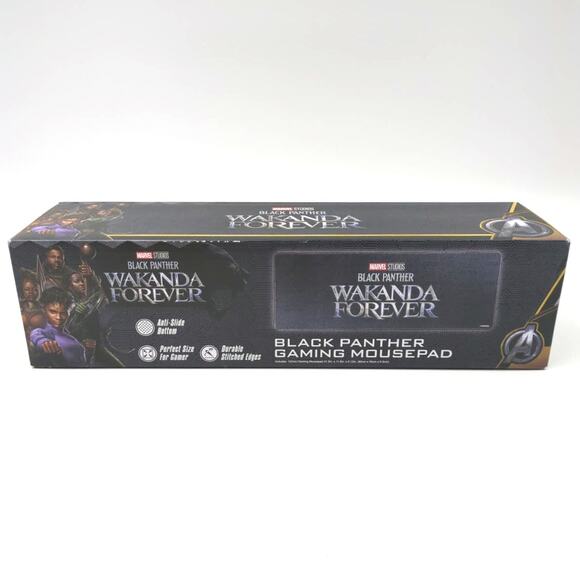 Marvel Studios Black Panther Wakanda Forever Gaming Desk Mat 31.5x11.8" New NIB - Picture 1 of 4